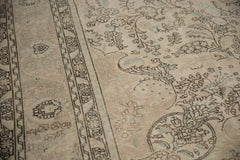 8.5x11.5 Vintage Distressed Tabriz Carpet // ONH Item 10050 Image 8