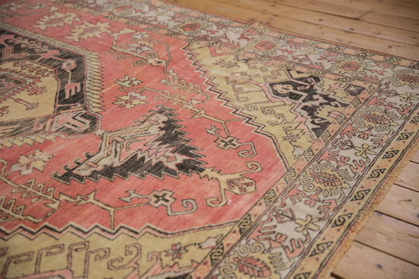RESERVED 7x9.5 Vintage Distressed Oushak Carpet // ONH Item 10052 Image 3