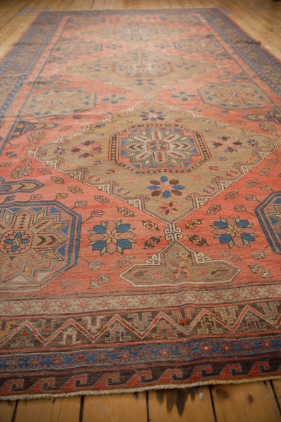 RESERVED 7x12.5 Vintage Caucasian Soumac Carpet // ONH Item 10053 Image 6
