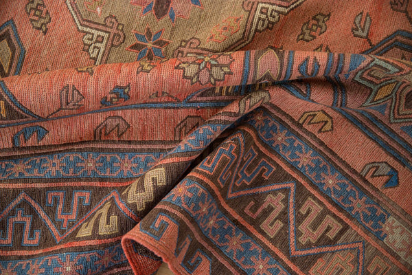 RESERVED 7x12.5 Vintage Caucasian Soumac Carpet // ONH Item 10053 Image 9