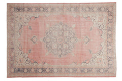 RESERVED 7.5x10.5 Vintage Distressed Sparta Carpet // ONH Item 10054