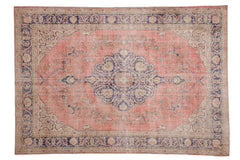 RESERVED 7.5x10.5 Vintage Distressed Sparta Carpet // ONH Item 10059