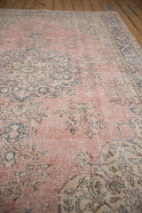RESERVED 7x10.5 Vintage Distressed Sparta Carpet // ONH Item 10061 Image 5