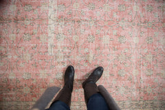 RESERVED 7x10 Vintage Distressed Sparta Carpet // ONH Item 10062 Image 1