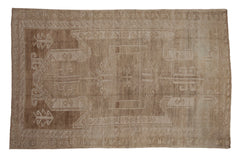 6x9.5 Vintage Distressed Oushak Carpet // ONH Item 10064