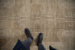 6x9.5 Vintage Distressed Oushak Carpet // ONH Item 10064 Image 1