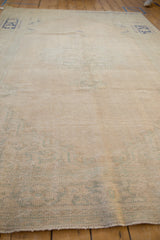 6.5x9.5 Vintage Distressed Oushak Carpet // ONH Item 10065 Image 4