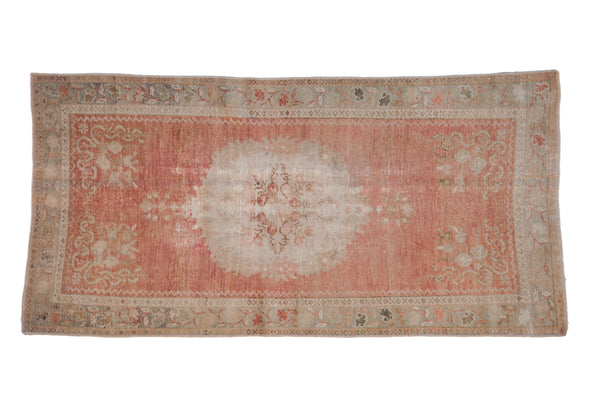 3x6 Vintage Distressed Oushak Rug Runner // ONH Item 10069