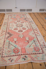 2.5x5.5 Vintage Distressed Oushak Rug Runner // ONH Item 10072 Image 2