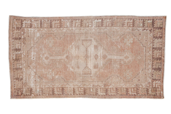 2.5x4.5 Vintage Distressed Oushak Rug // ONH Item 10073