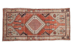 2.5x5.5 Vintage Distressed Oushak Rug Runner // ONH Item 10081