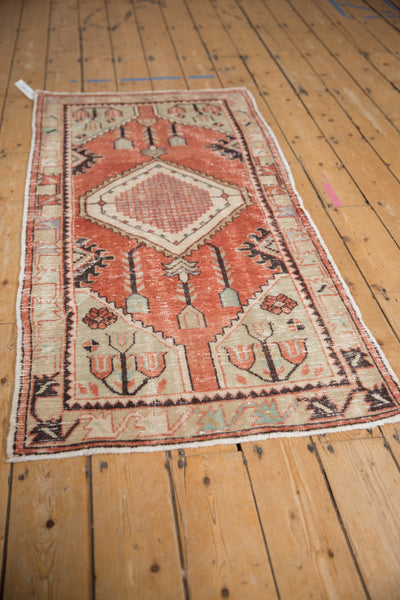 2.5x5.5 Vintage Distressed Oushak Rug Runner // ONH Item 10081 Image 3
