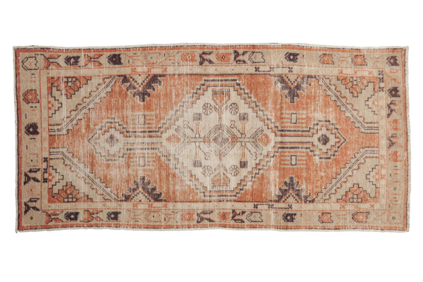 2.5x5.5 Vintage Distressed Oushak Rug Runner // ONH Item 10087