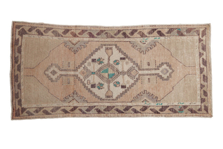 2.5x5.5 Vintage Distressed Oushak Rug Runner // ONH Item 10090