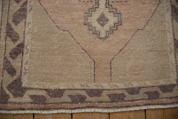 2.5x5.5 Vintage Distressed Oushak Rug Runner // ONH Item 10090 Image 5