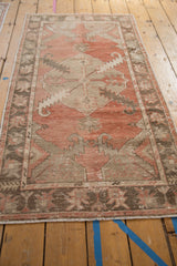 2.5x5 Vintage Distressed Oushak Rug Runner // ONH Item 10095 Image 6