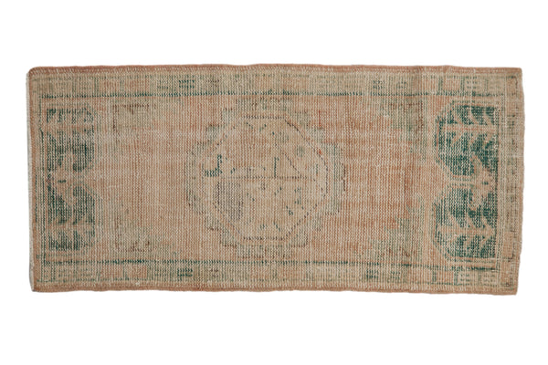 2x4.5 Vintage Distressed Oushak Rug Runner // ONH Item 10097