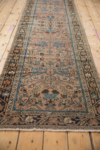 2.5x9.5 Vintage Fine Distressed Lilihan Rug Runner // ONH Item 10102 Image 2