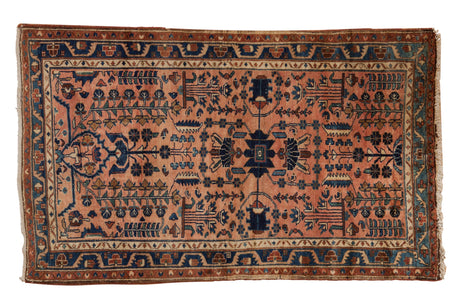 3.5x6 Vintage Distressed Fragment Lilihan Rug // ONH Item 10103