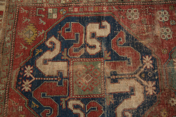 4x7 Antique Caucasian Rug // ONH Item 10106 Image 3