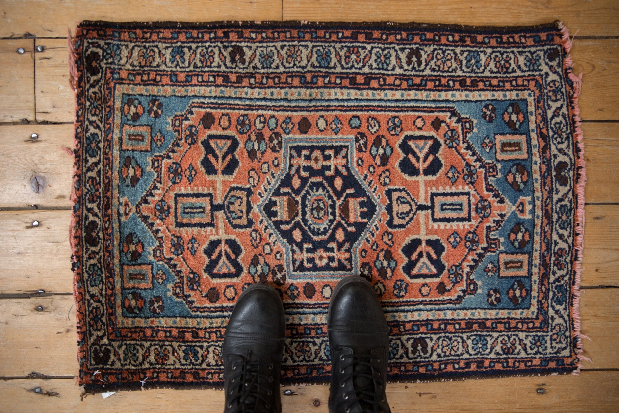 2x3 Vintage Borchalou Rug Mat // ONH Item 10111 Image 1