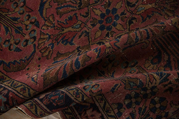 3.5x4.5 Vintage Fine Lilihan Square Rug // ONH Item 10115 Image 8