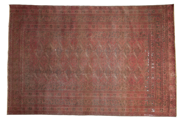 RESERVED 6.5x10 Vintage Distressed Daulatabad Carpet // ONH Item 10117