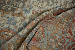RESERVED 7.5x9.5 Vintage Distressed Malayer Carpet // ONH Item 10118 Image 9