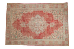 7x10.5 Vintage Distressed Oushak Carpet // ONH Item 10122