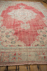 7x10.5 Vintage Distressed Oushak Carpet // ONH Item 10122 Image 4