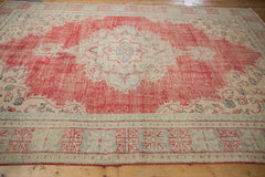 7x10.5 Vintage Distressed Oushak Carpet // ONH Item 10122 Image 5