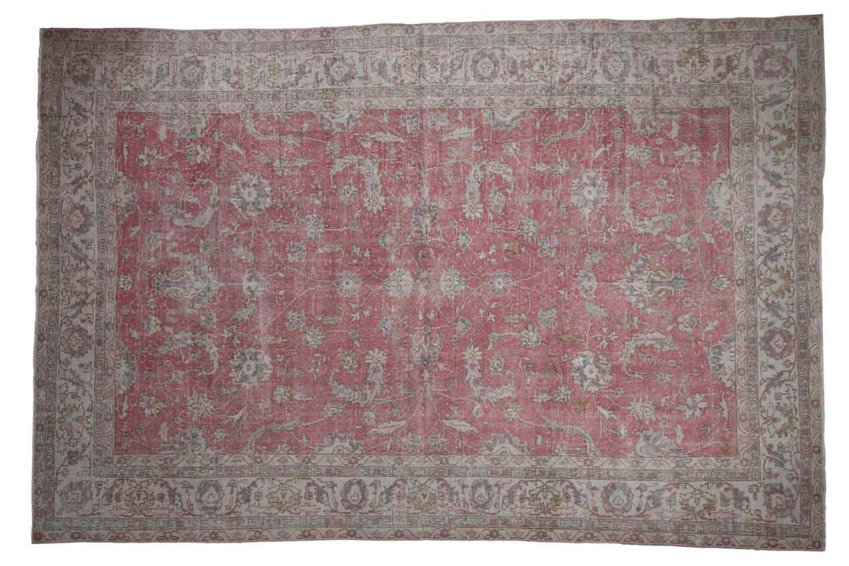 7x11 Vintage Distressed Sparta Carpet // ONH Item 10124