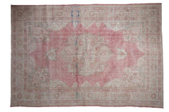 7x10.5 Vintage Distressed Sparta Carpet // ONH Item 10125