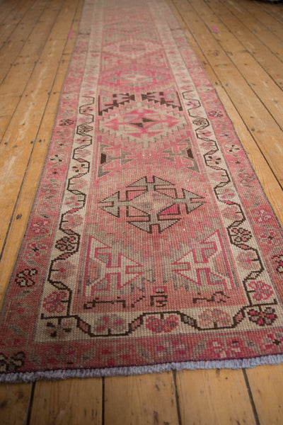 2.5x11.5 Vintage Distressed Oushak Rug Runner // ONH Item 10126 Image 1