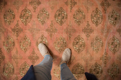 7.5x12 Vintage Distressed Bokhara Carpet // ONH Item 10128