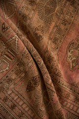 7.5x12 Vintage Distressed Bokhara Carpet // ONH Item 10128 Image 9