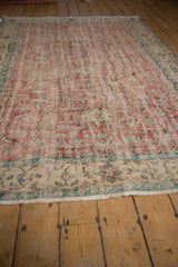 5x8 Vintage Distressed Oushak Carpet // ONH Item 10131 Image 2