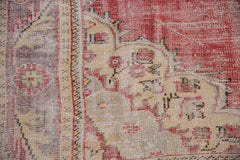 7x11.5 Vintage Distressed Oushak Carpet // ONH Item 10135 Image 7