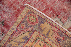 7x11.5 Vintage Distressed Oushak Carpet // ONH Item 10135 Image 9