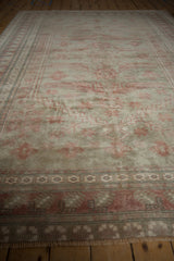 7x9.5 Vintage Distressed Oushak Carpet // ONH Item 10142 Image 6