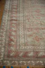 7x9.5 Vintage Distressed Oushak Carpet // ONH Item 10142 Image 7