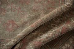 7x9.5 Vintage Distressed Oushak Carpet // ONH Item 10142 Image 9