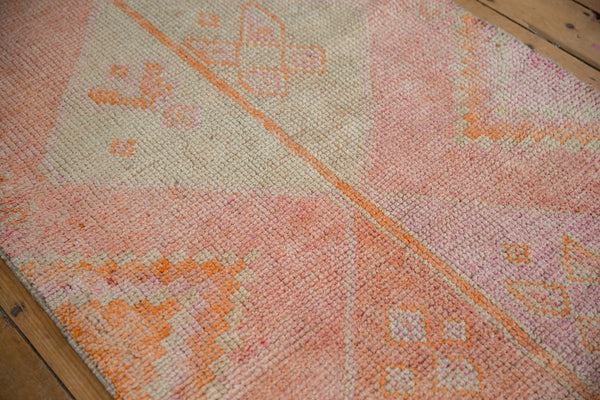 3.5x13 Vintage Distressed Oushak Rug Runner // ONH Item 10143 Image 3