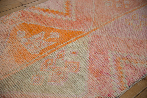 3.5x13 Vintage Distressed Oushak Rug Runner // ONH Item 10143 Image 7