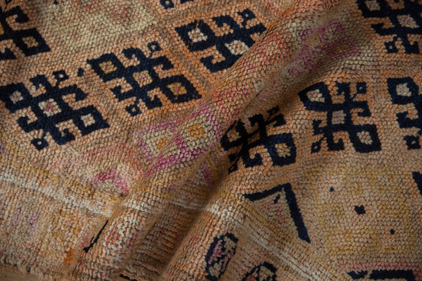 3x11.5 Vintage Distressed Turkish Kurdish Design Rug Runner // ONH Item 10145 Image 8