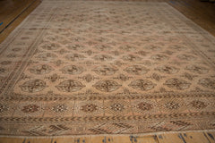 8x10.5 Vintage Distressed Turkmen Carpet // ONH Item 10146 Image 2