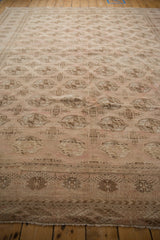 8x10.5 Vintage Distressed Turkmen Carpet // ONH Item 10146 Image 6