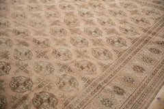 8x10.5 Vintage Distressed Turkmen Carpet // ONH Item 10146 Image 9