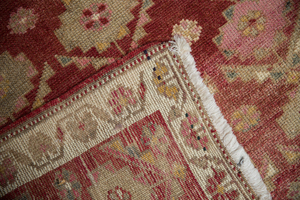 3x11.5 Vintage Distressed Oushak Rug Runner // ONH Item 10147 Image 8