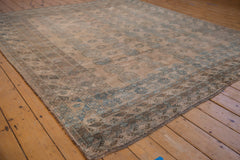 8x9 Vintage Distressed Ersari Design Square Carpet // ONH Item 10151 Image 1